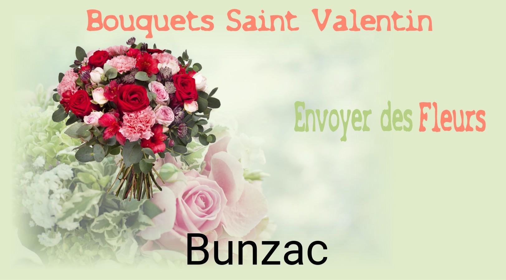 Roses de Saint-Valentin livrées à Bunzac